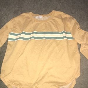 rvca quarter sleeve shirt